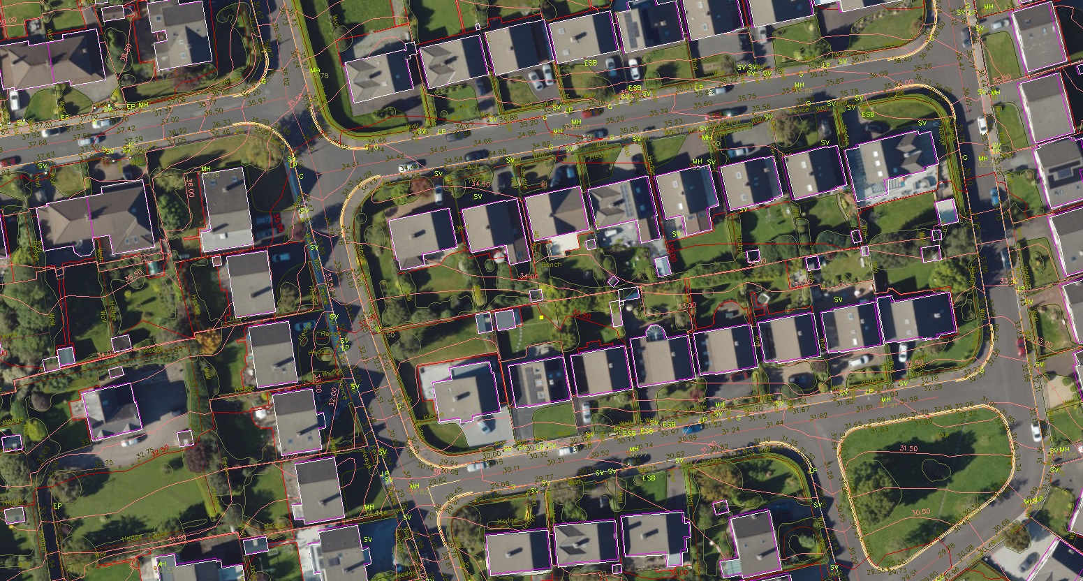 Aerial Image Processing — before and after