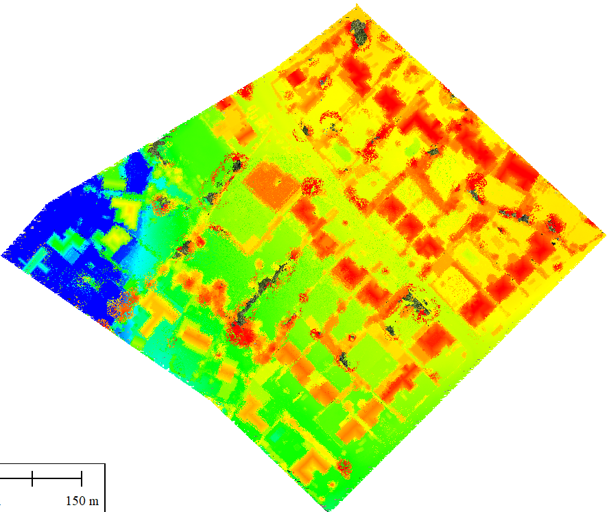 UAV Mapping & Image Processing Services — before and after