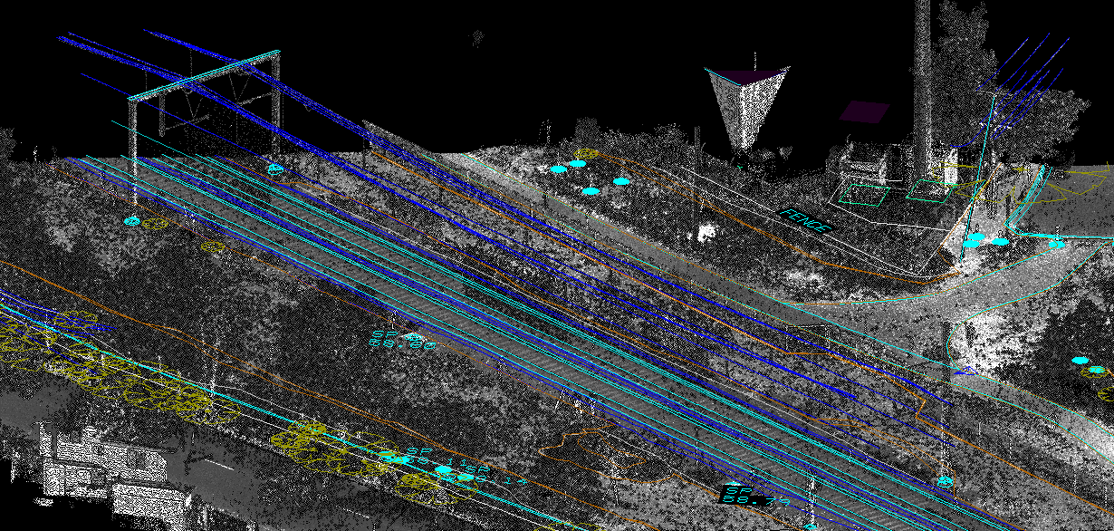 Railway corridor mapping example 3