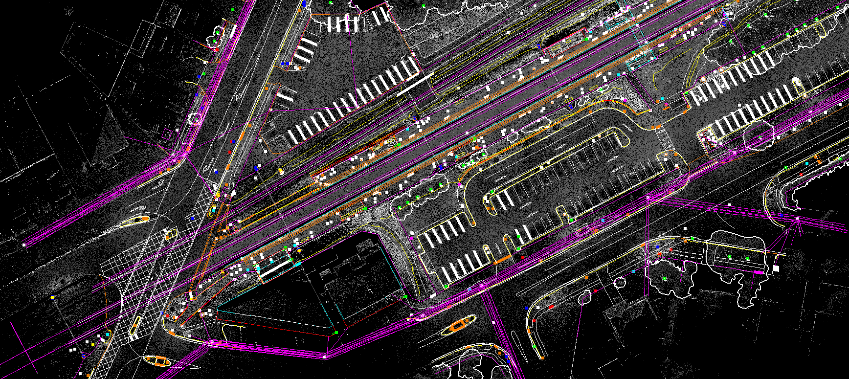 Railway corridor mapping example 5