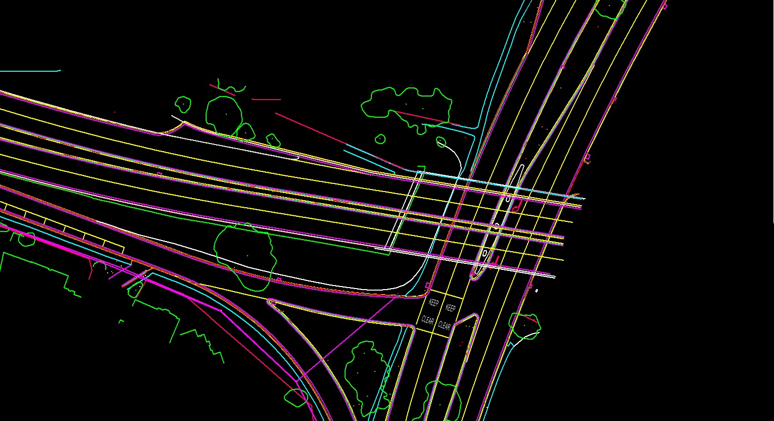 Road corridor mapping example 2