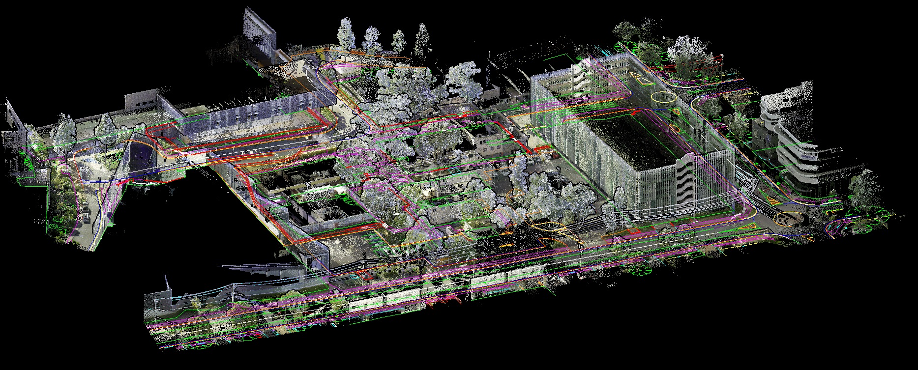 Road corridor mapping example 5