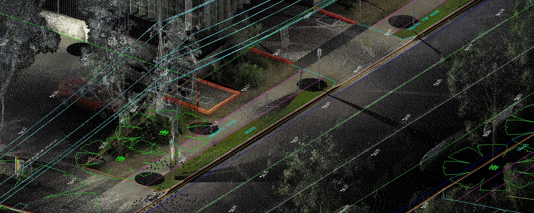Road corridor mapping example 7