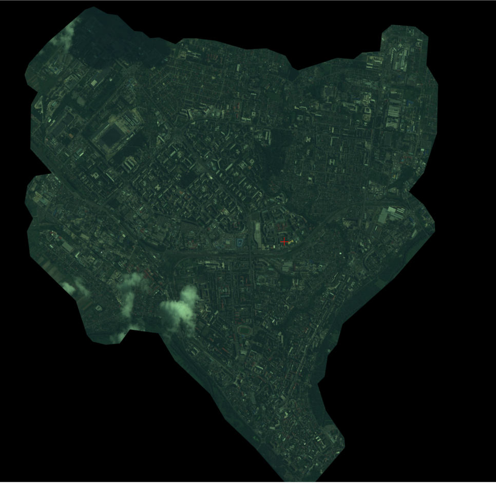 Satellite image processing - infrastructure planning