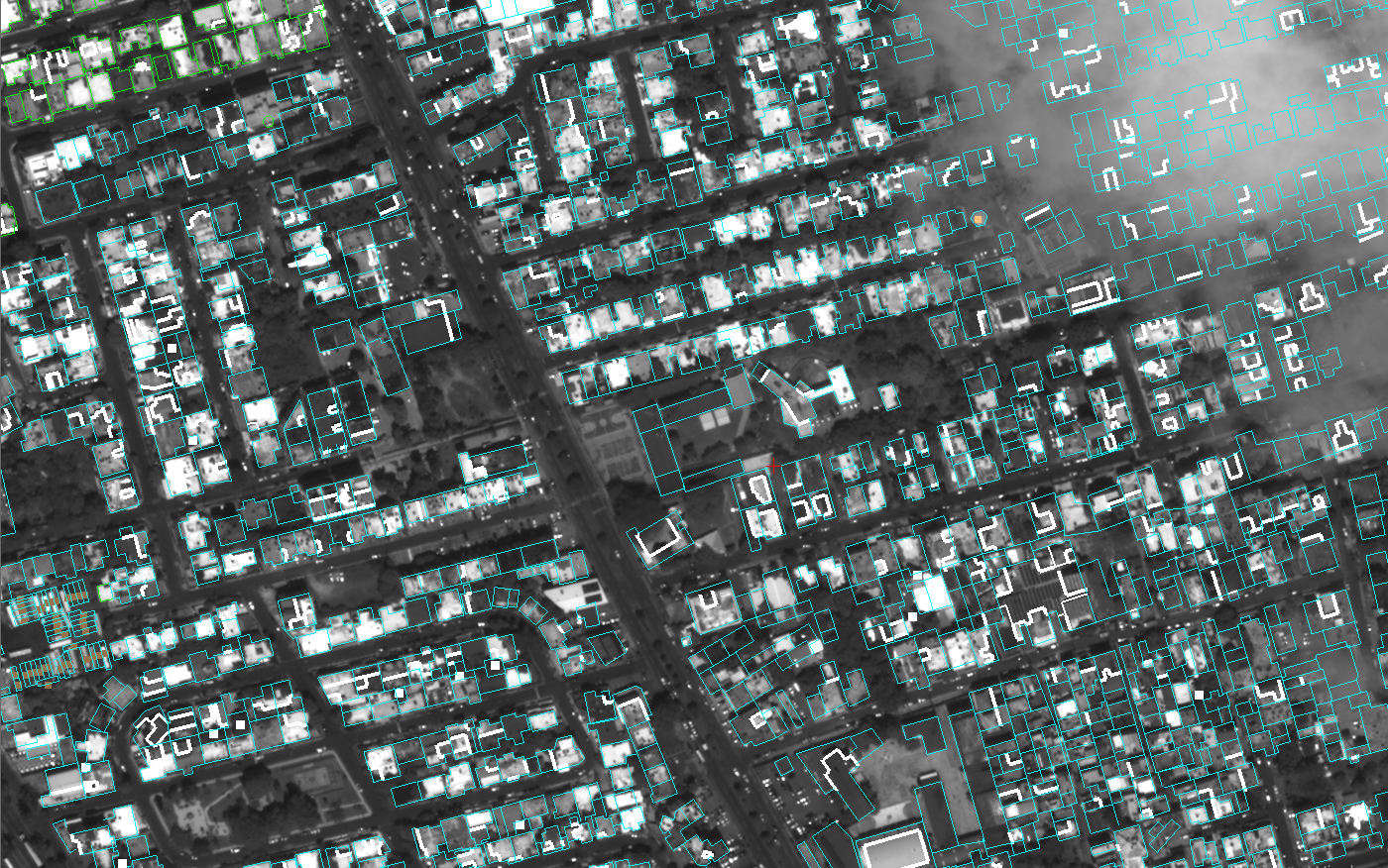 Satellite image processing - water body detection