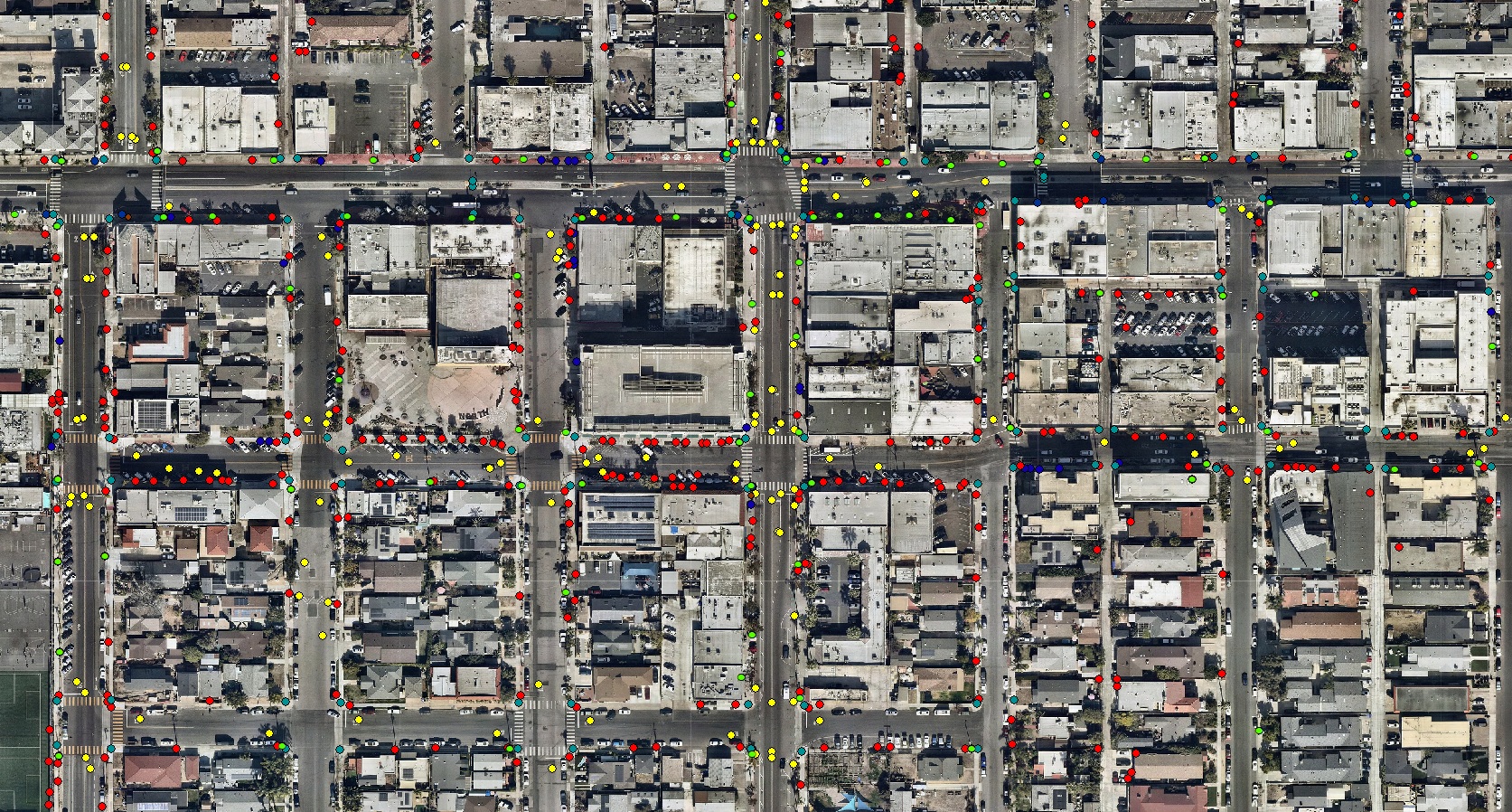 Spatial adjustment example 1