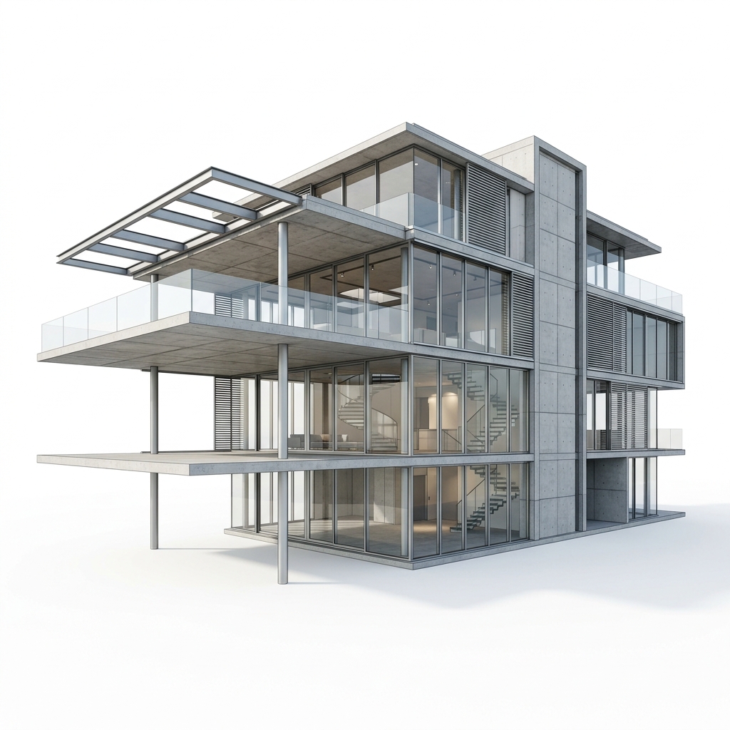 Scan To BIM — before and after