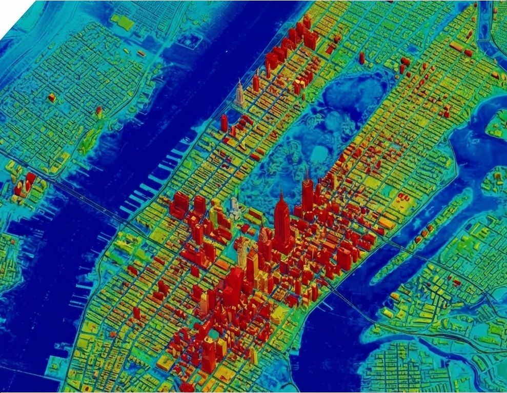 Satellite Image Processing Services — before and after
